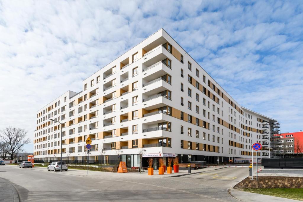 Budynek, w którym mieści się apartament