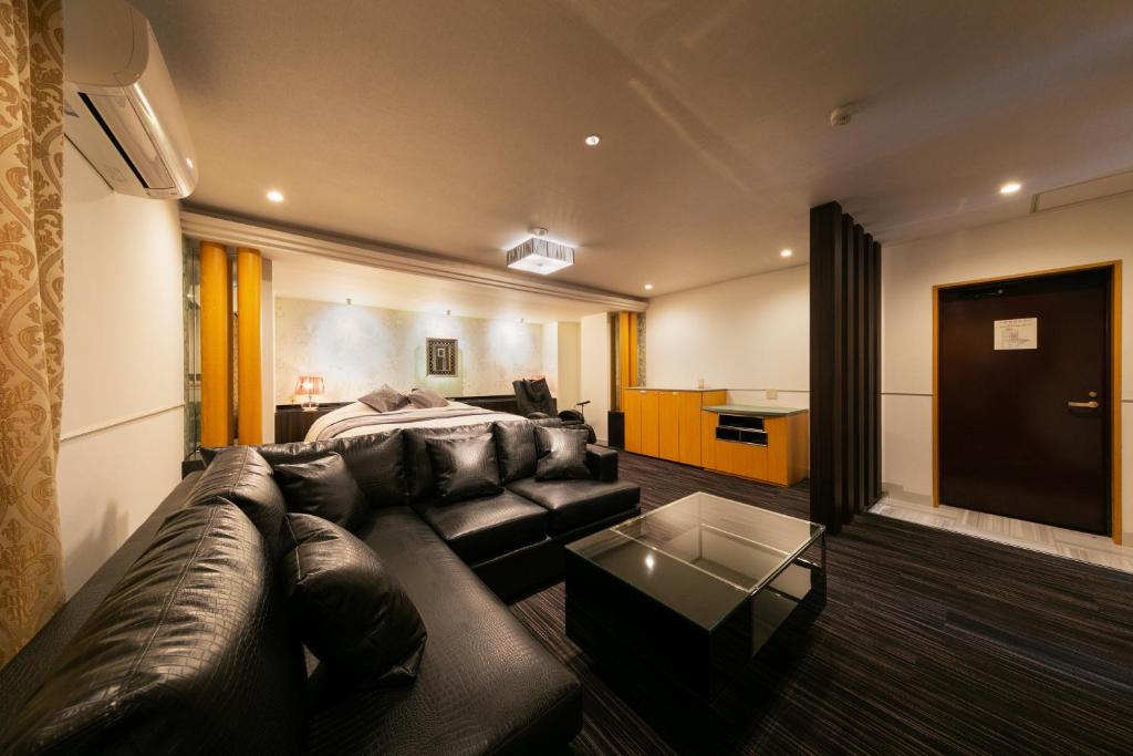 Posezení v ubytování Hotel Eldia Modern Kobe(Adult Only)