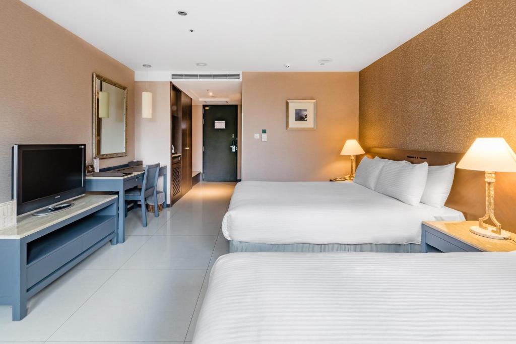 Great Roots Forestry Spa Resort - Drievoudige Kamer Met Uitzicht Op De Tuin