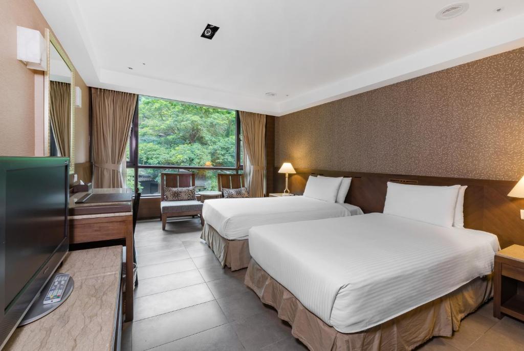 Great Roots Forestry Spa Resort - Standaard Twin Room - Resort Area