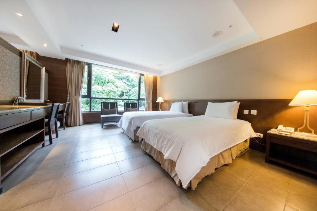 Great Roots Forestry Spa Resort - Superior Twin Suite Met Uitzicht Op De Tuin