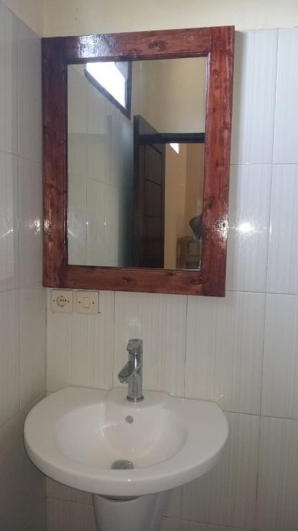 Koupelna v ubytování Intan Inn Hostel