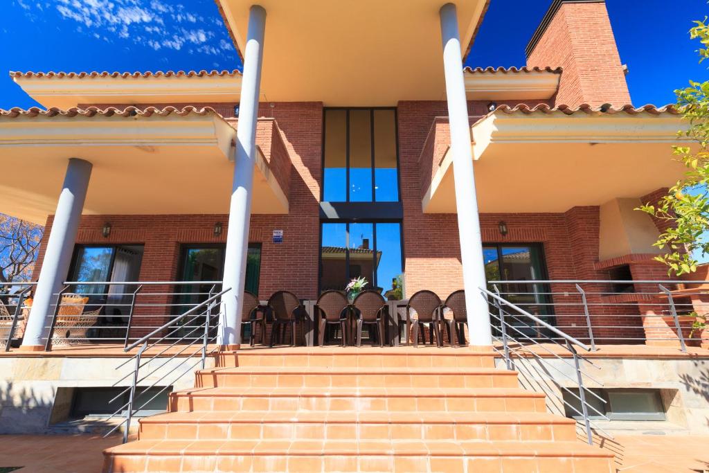 Balkón alebo terasa v ubytovaní VILLA WINE EXPERIENCE Salou Center - SPA & Wine