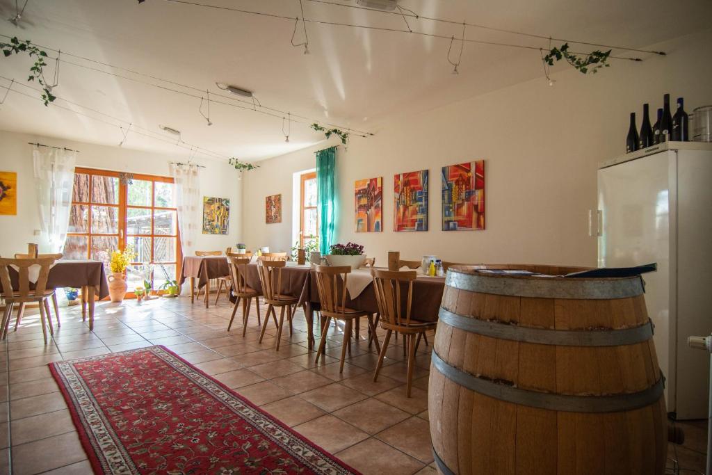 Nápoje v ubytování Gästehaus Hellmer