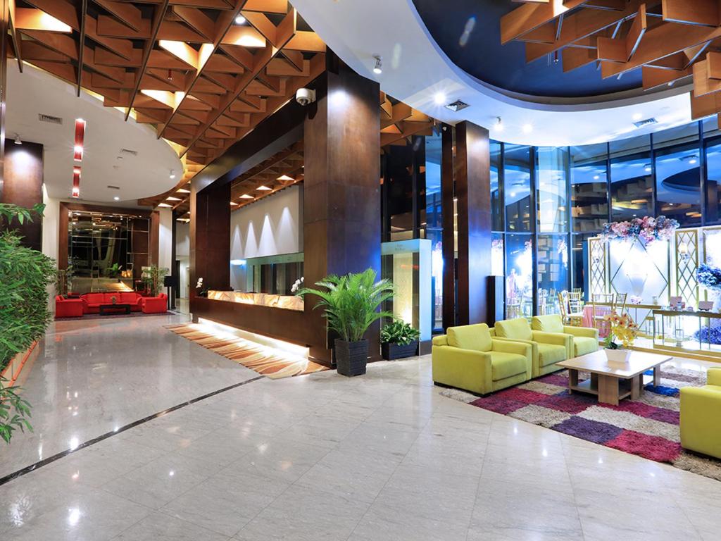 Posezení v ubytování Aston Palembang Hotel & Conference Centre