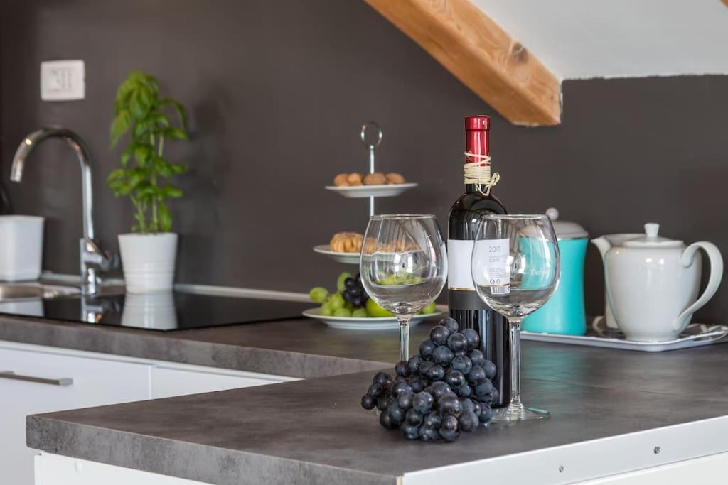 Kuchyň nebo kuchyňský kout v ubytování Guest House Kala