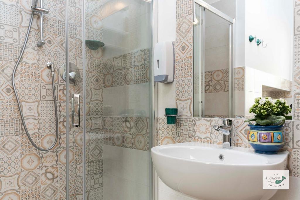 Kúpeľňa v ubytovaní B&B Palazzo Pinto 2