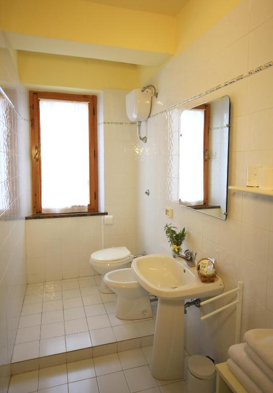 Koupelna v ubytování Casa Milena