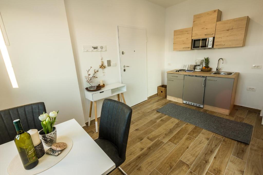 Kuchyňa alebo kuchynka v ubytovaní 2Bfree Apartments