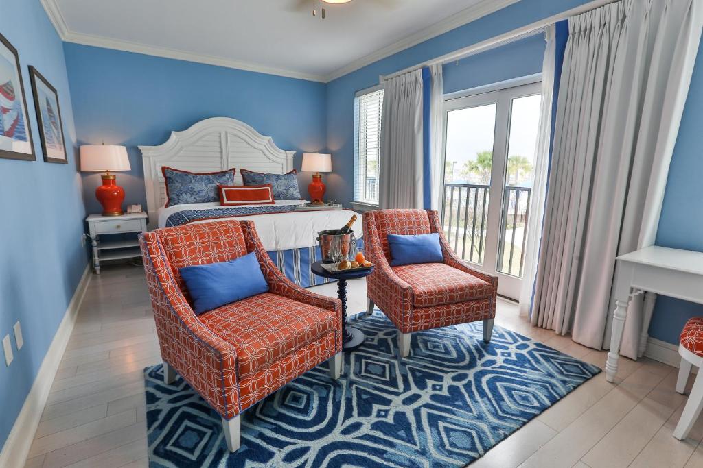 Harborside at Charleston Harbor Resort and Marina - 高级国王室内陆景观 - 障碍可访问