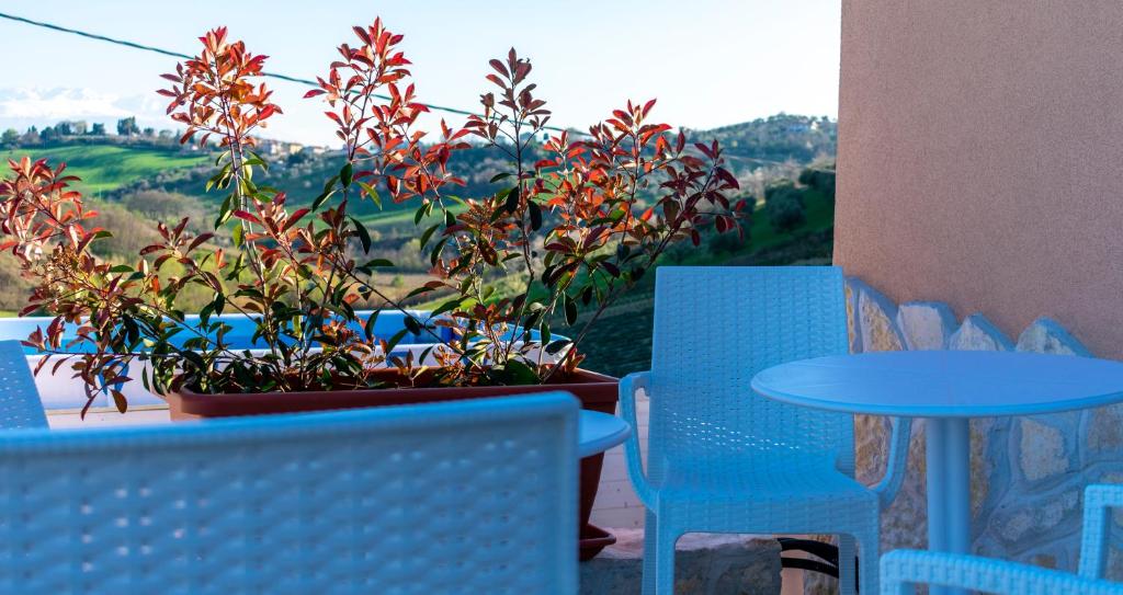 Balkón nebo terasa v ubytování La Casa del Nonno