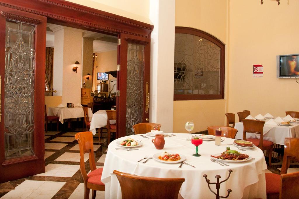Restaurace v ubytování Gran Hotel Diligencias