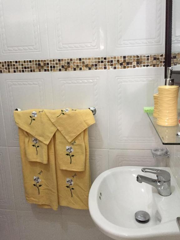 Koupelna v ubytování GoldenView Guesthouse Ocho Rios