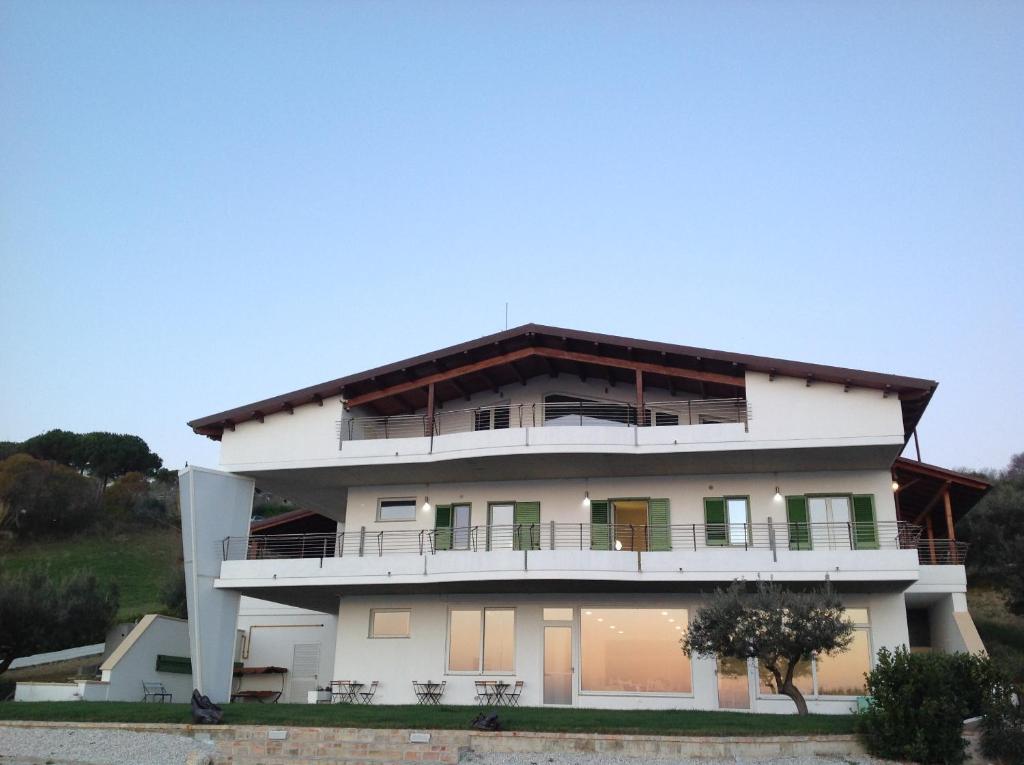 Budova, kde se bed and breakfast nachází