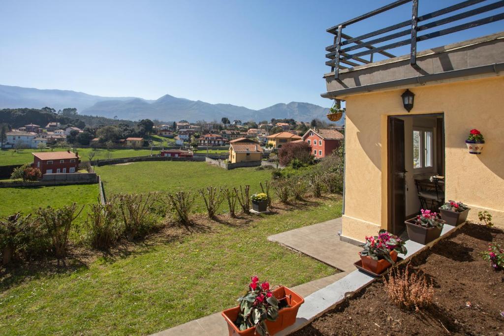 Nespecifikovaný výhled na hory nebo výhled na hory při pohledu z apartmánu