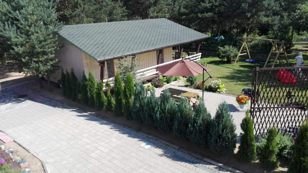 Zahrada ubytování Mustvee Creek Cottage