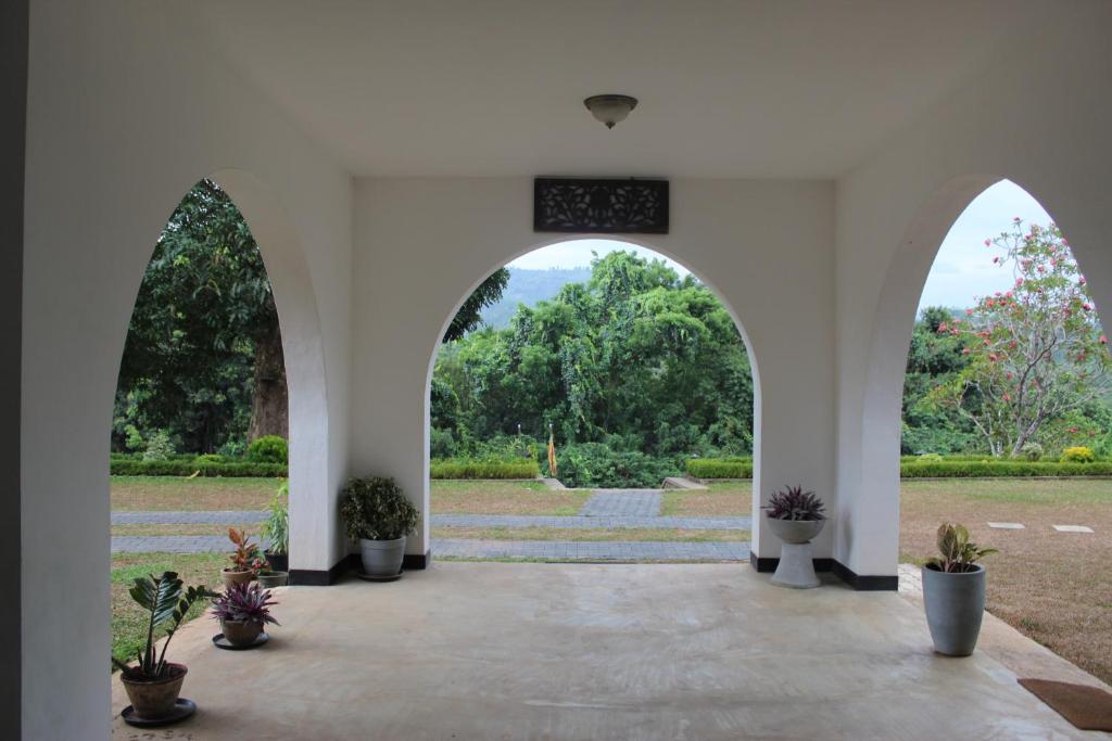 Zahrada ubytování Villa Nilmalee