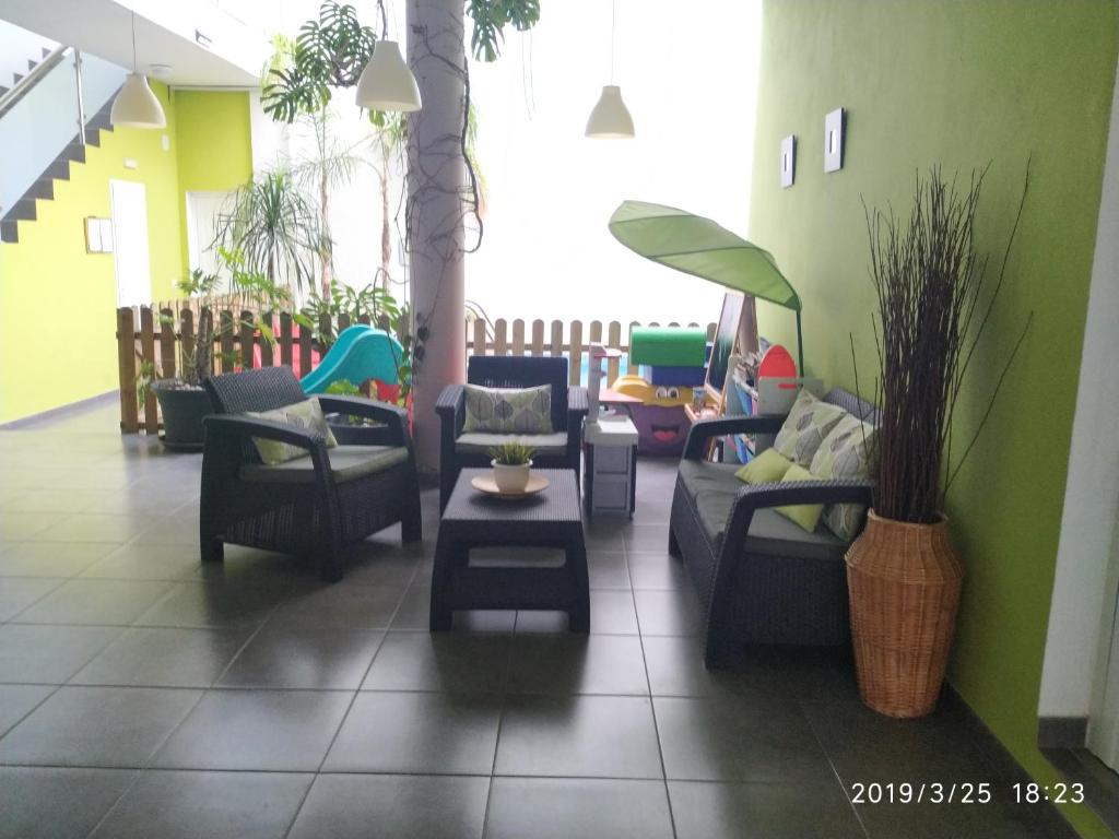 Posezení v ubytování Apartamentos El Patio