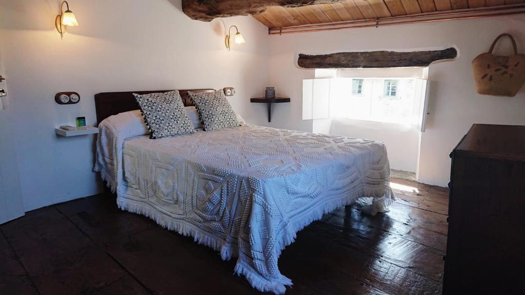 Postelja oz. postelje v sobi nastanitve Camino de Estrellas