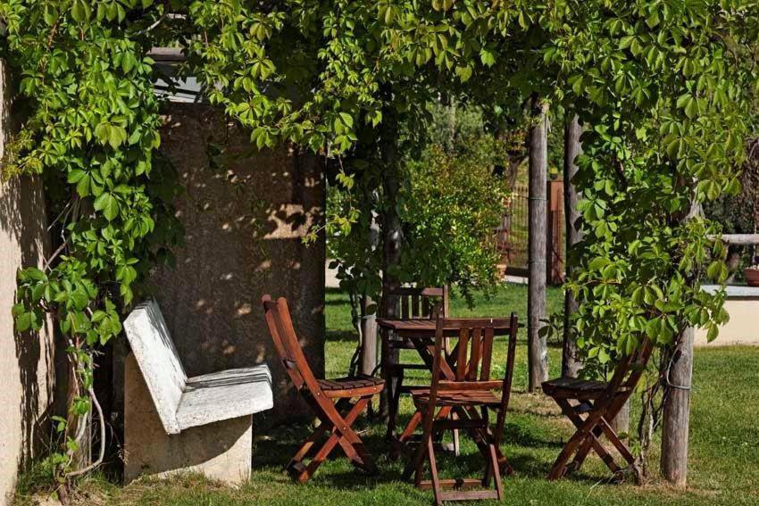 Zahrada ubytování Amalia Cascina in Langa