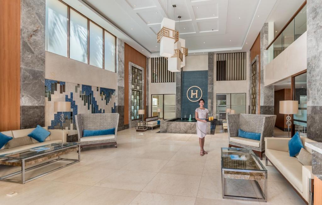 Posezení v ubytování Henann Palm Beach Resort
