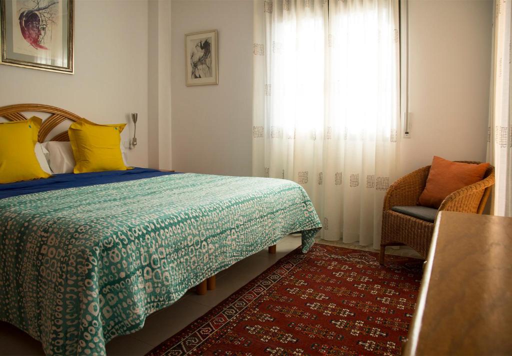 Postel nebo postele na pokoji v ubytování Villas Medes Mar - Plus Costa Brava