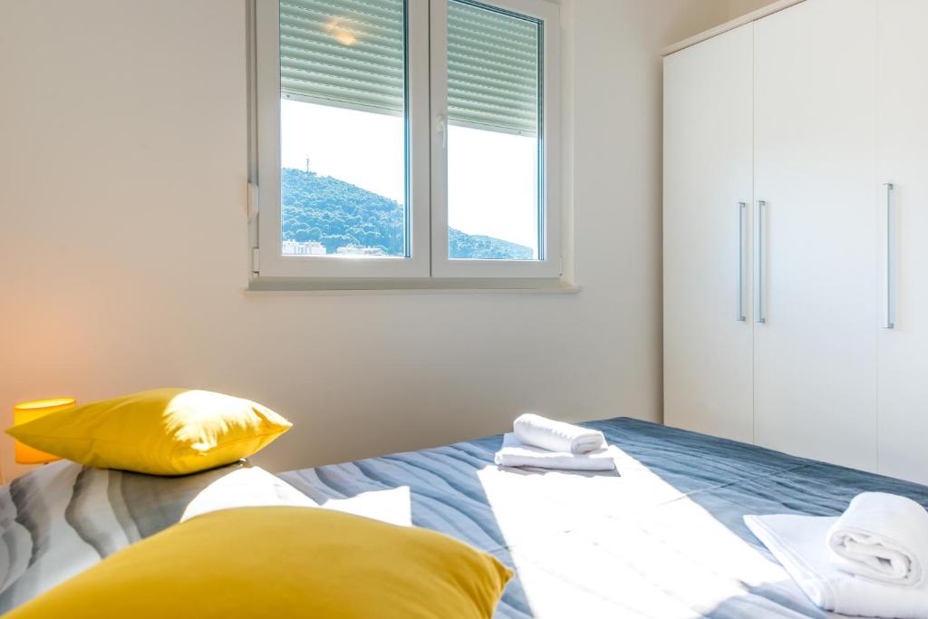 Posteľ alebo postele v izbe v ubytovaní Apartment MaLa