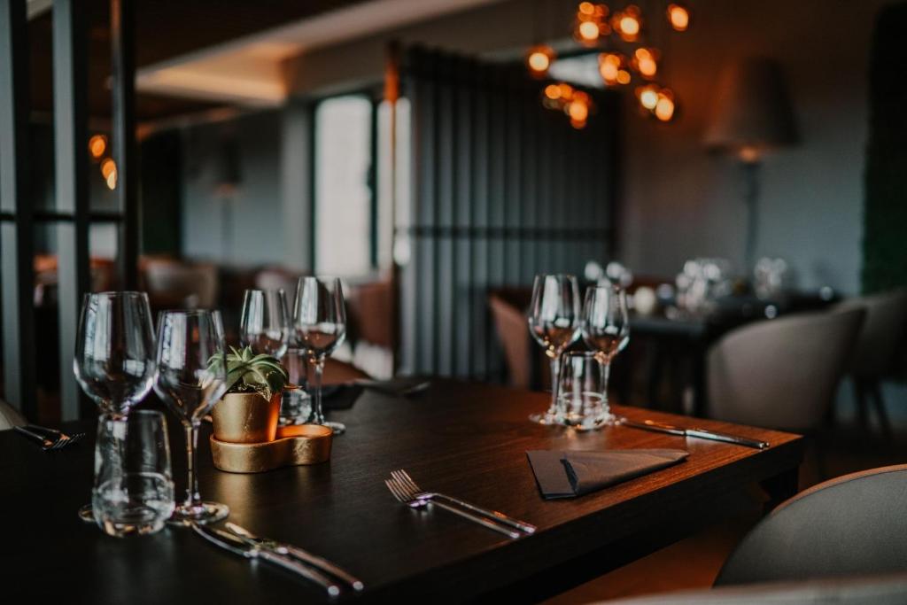 Nápoje v ubytování Hôtel & restaurant Five Nations