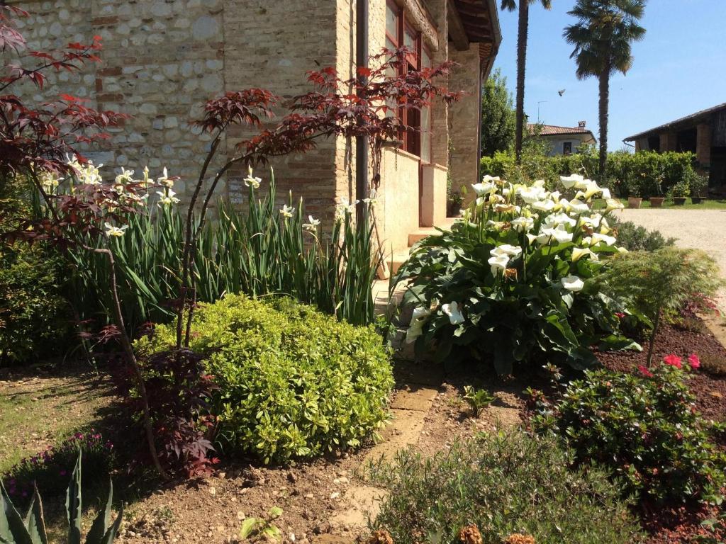 Zahrada ubytování B&B Asolo Casapagnano