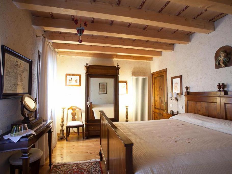 Postel nebo postele na pokoji v ubytování B&B Asolo Casapagnano