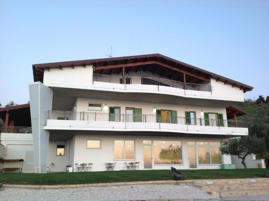 Budova, kde se bed and breakfast nachází