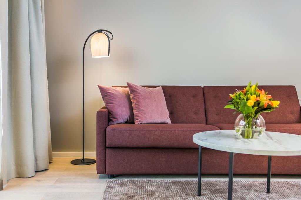 Posezení v ubytování Quality Hotel Fredrikstad
