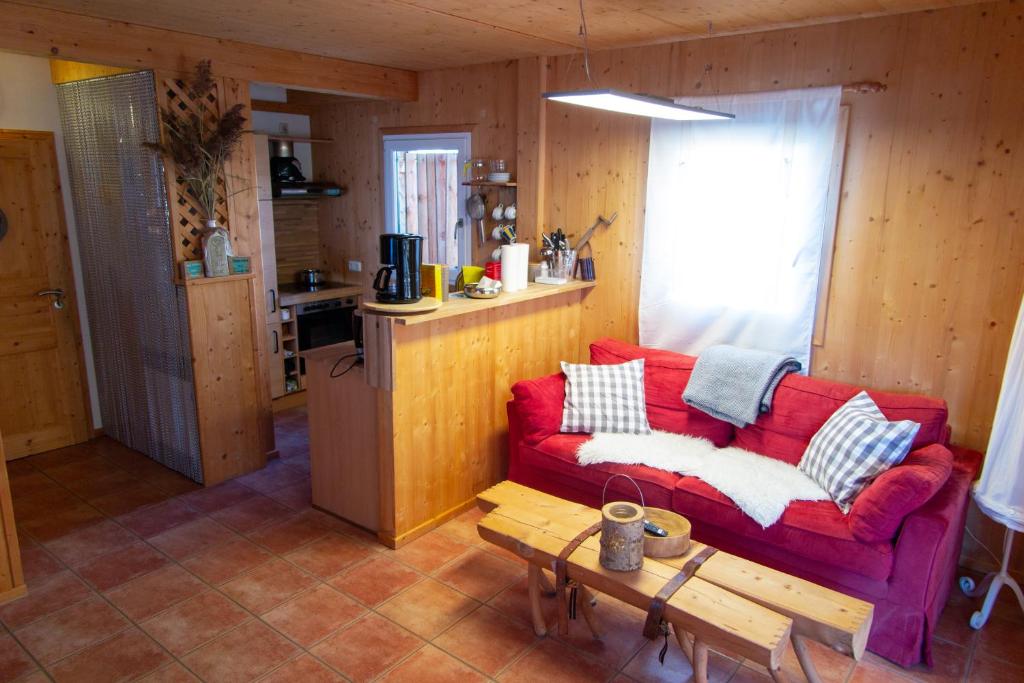 Kuchyň nebo kuchyňský kout v ubytování Chalet ?Snow Bunny?