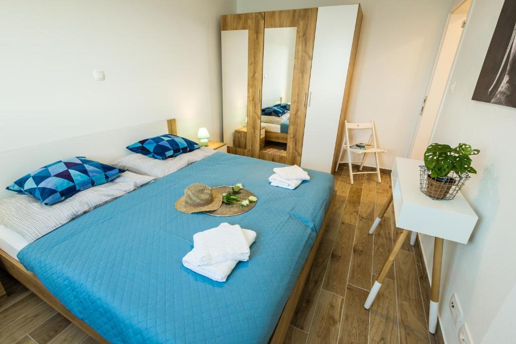 Posteľ alebo postele v izbe v ubytovaní 2Bfree Apartments
