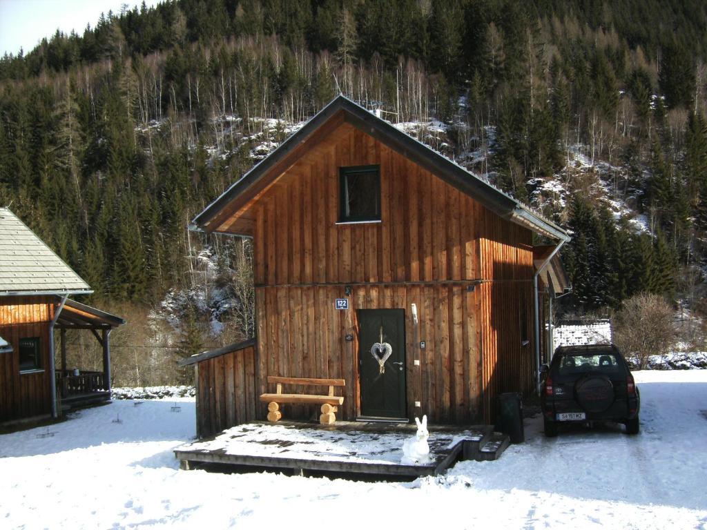 Chalet ?Snow Bunny? v zimě