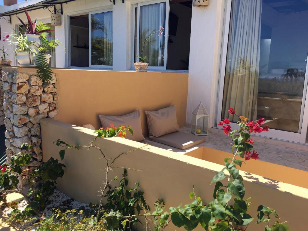 Balkón nebo terasa v ubytování Cabrera Chalet boutique hotel