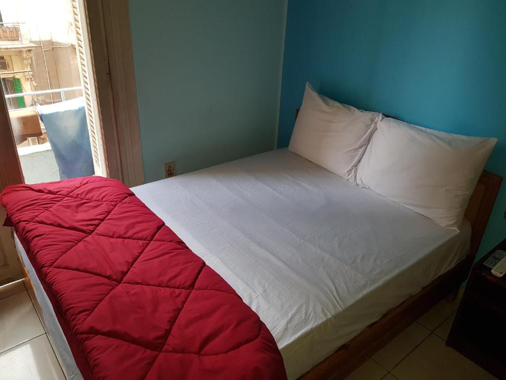 Postel nebo postele na pokoji v ubytování Hostel Vienna