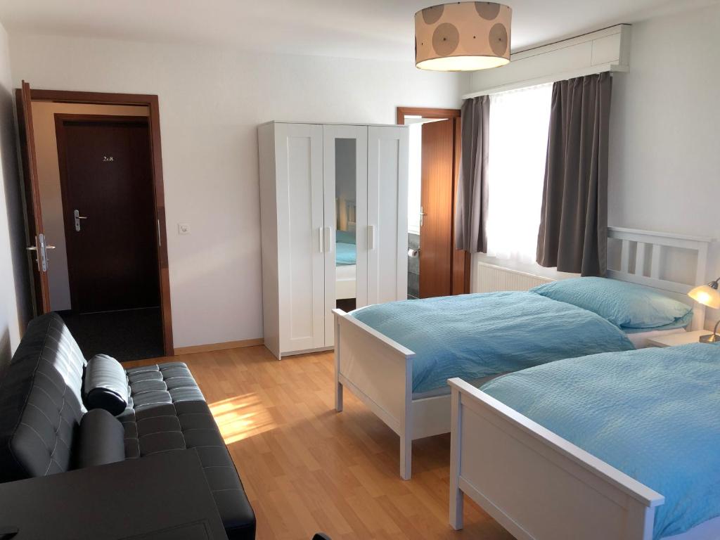 Posteľ alebo postele v izbe v ubytovaní Escale