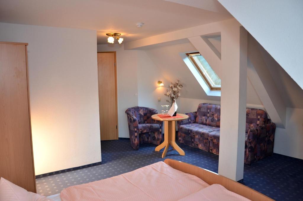 Posezení v ubytování Hotel Vierenstraße