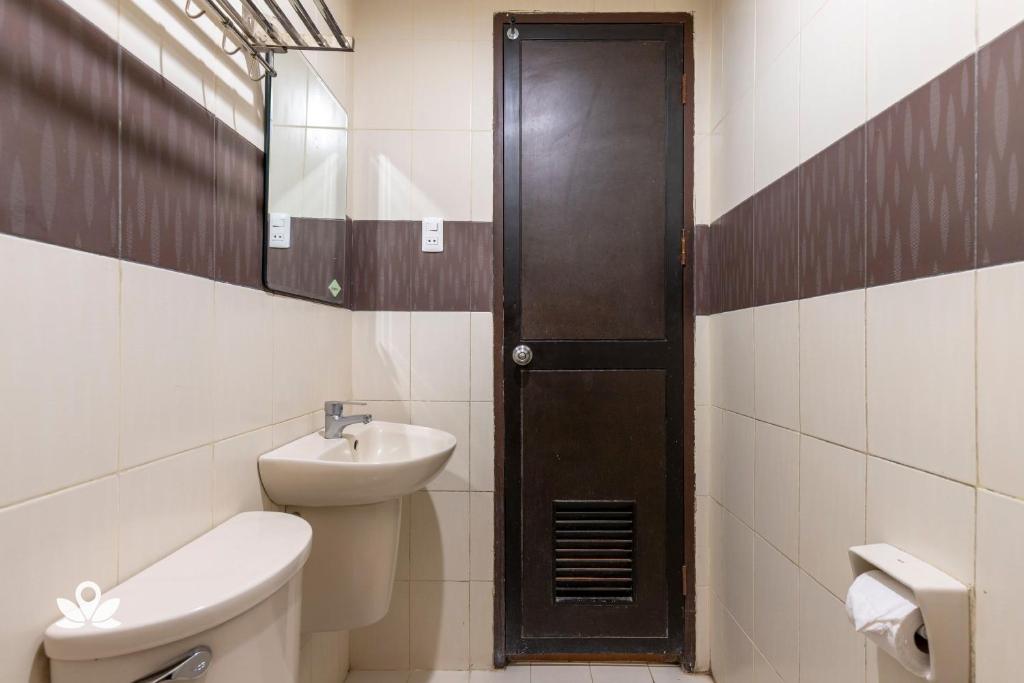 Koupelna v ubytování Orchard Hotel Davao