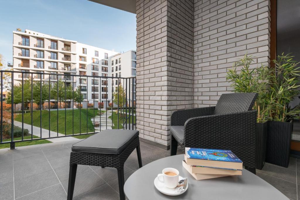 Posedenie v ubytovaní Prime Apartments