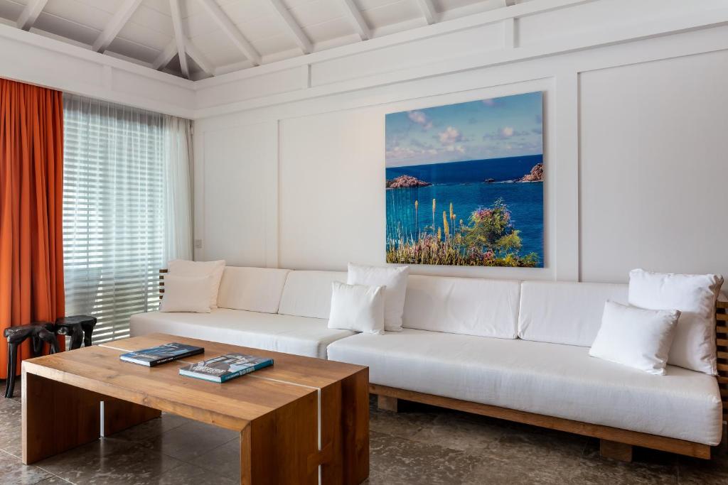 Posezení v ubytování Hotel Christopher Saint Barth