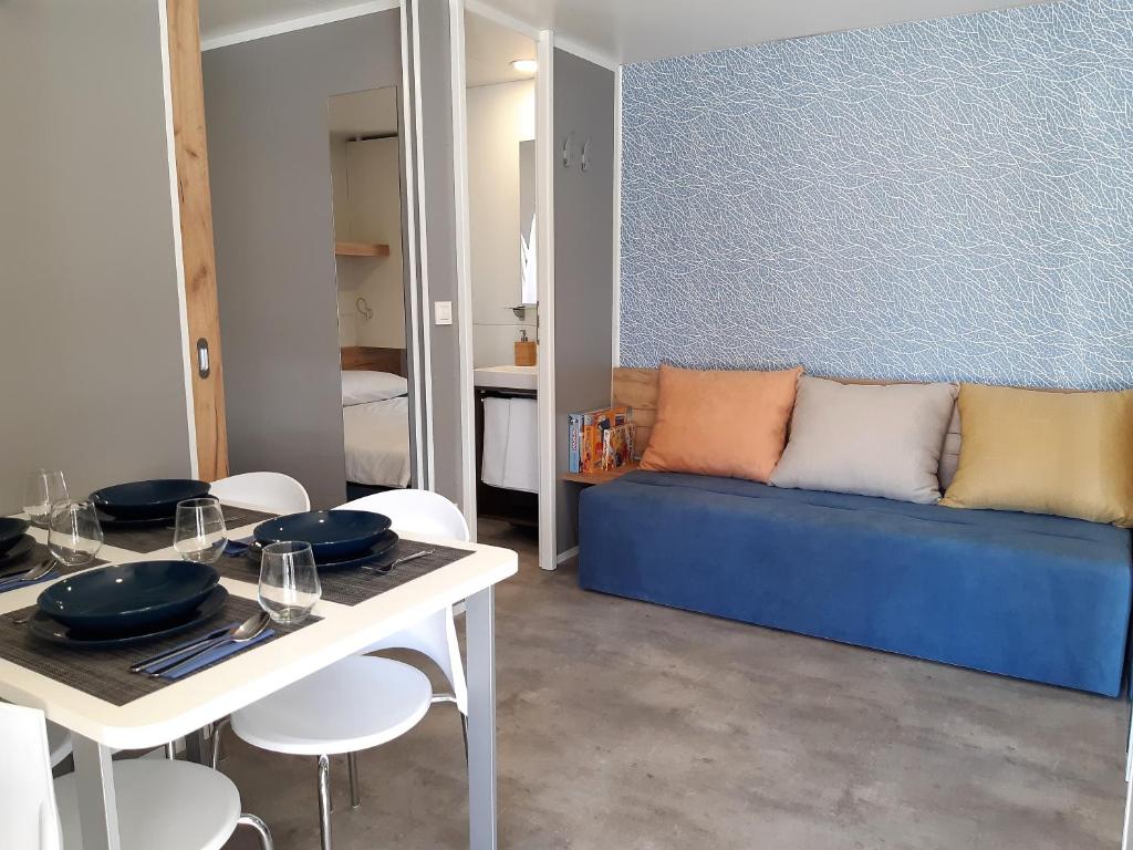 Posedenie v ubytovaní OTIUM mobile homes