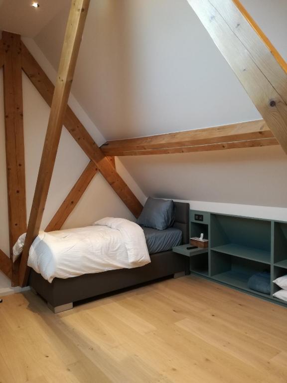 Postel nebo postele na pokoji v ubytování B&B Hof ter Kouter