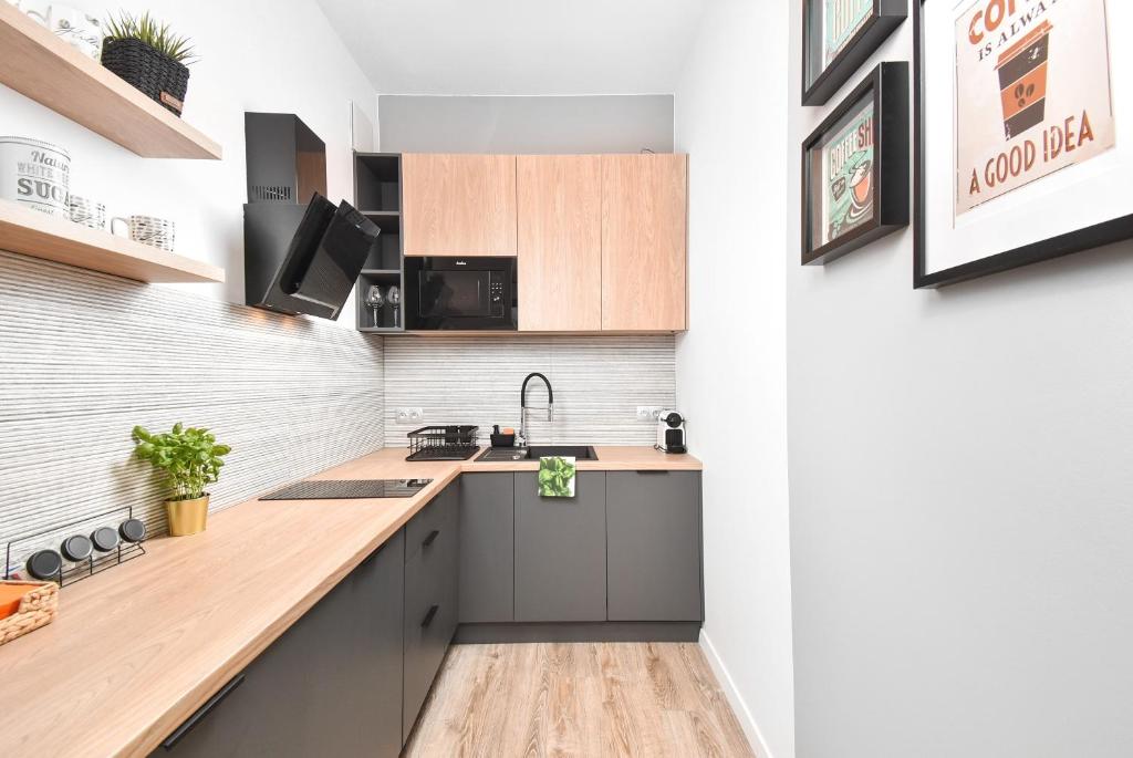 Kuchyňa alebo kuchynka v ubytovaní Prime Apartments