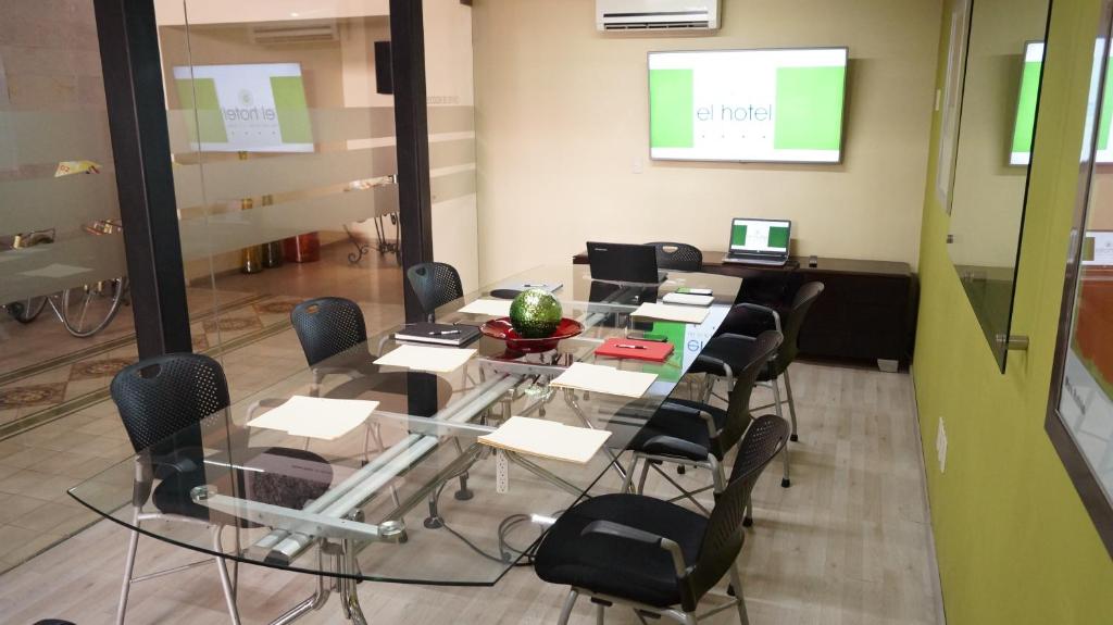 Posezení v ubytování El Hotel Business Class - Zamora Centro