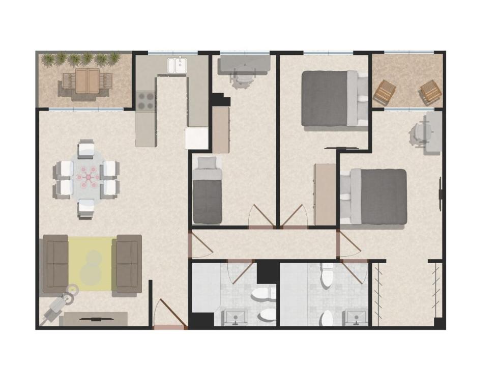 Jardines del Turia - Espacioso apartamento, Valencia ...