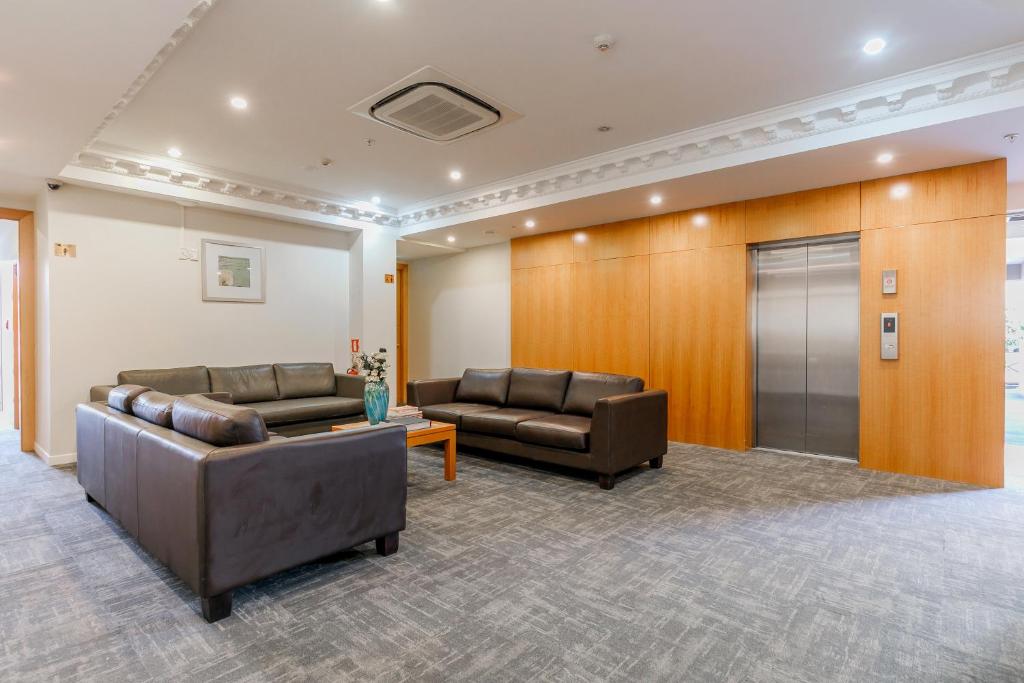 Posezení v ubytování Boulevard Hotel