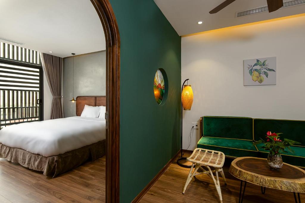 Tropical House Apartment Da Nang - 带阳台的公寓