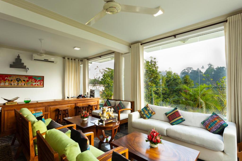 Posezení v ubytování Hotel Yo Kandy